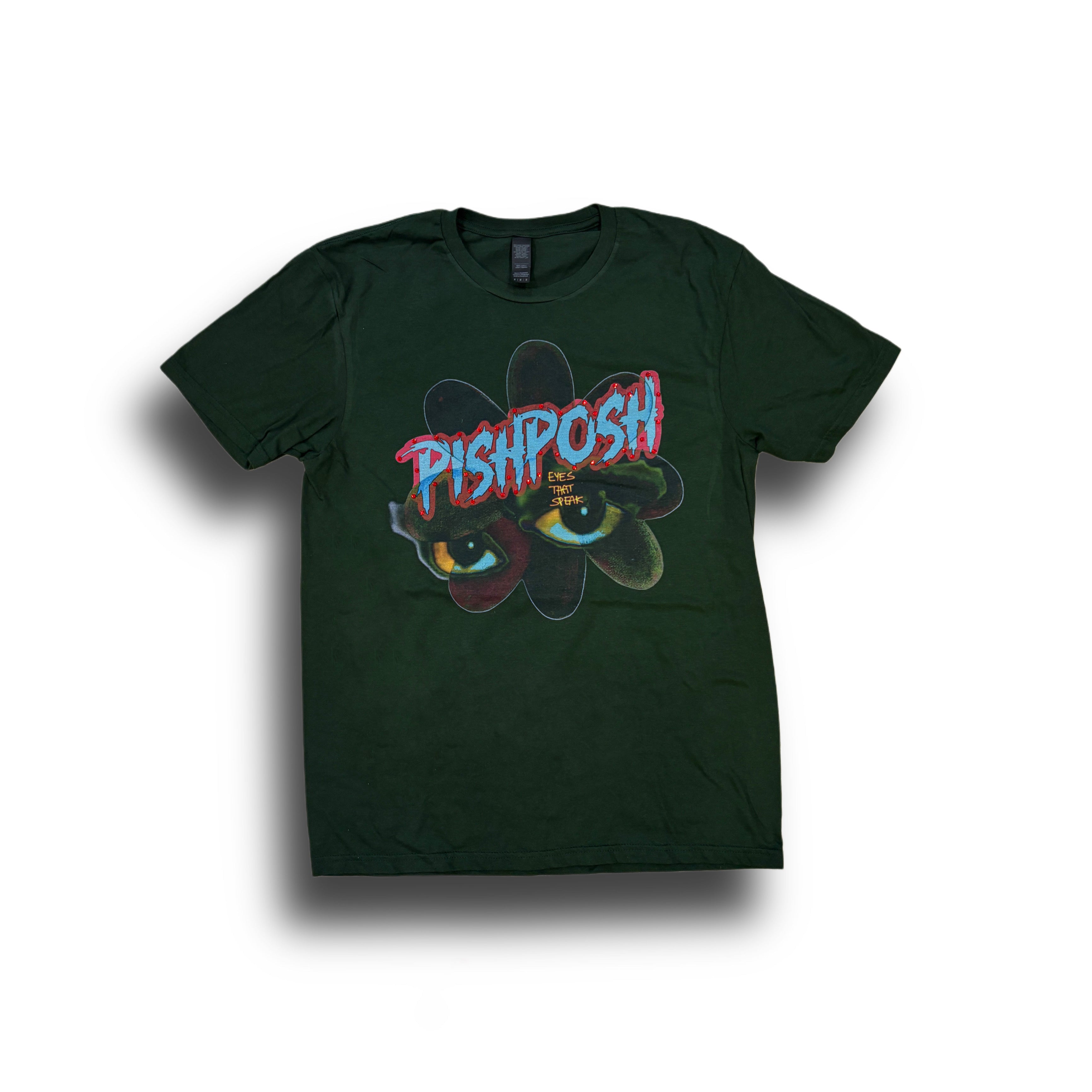 Eyes That Speak Green Tee