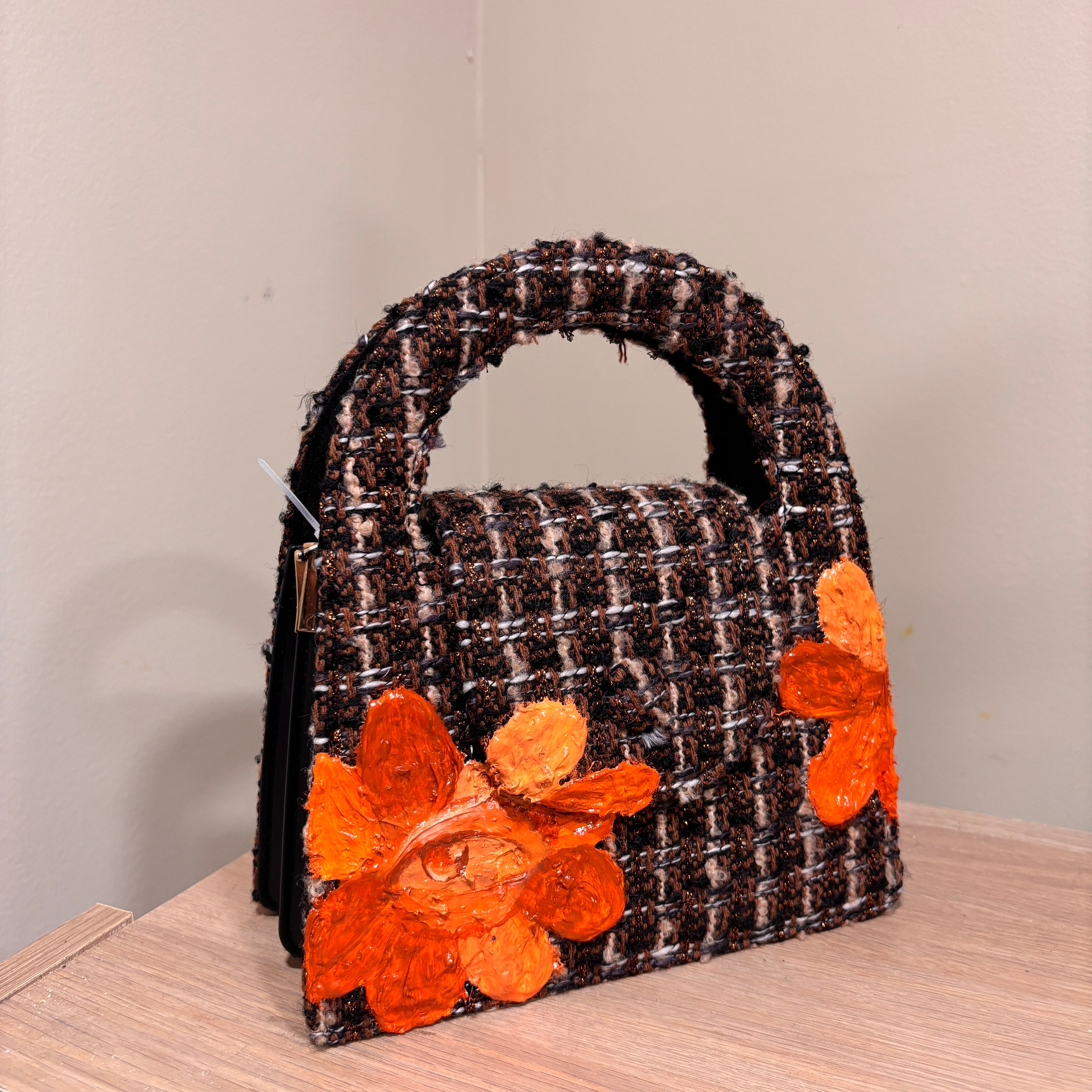 Tweed Bloom Orange