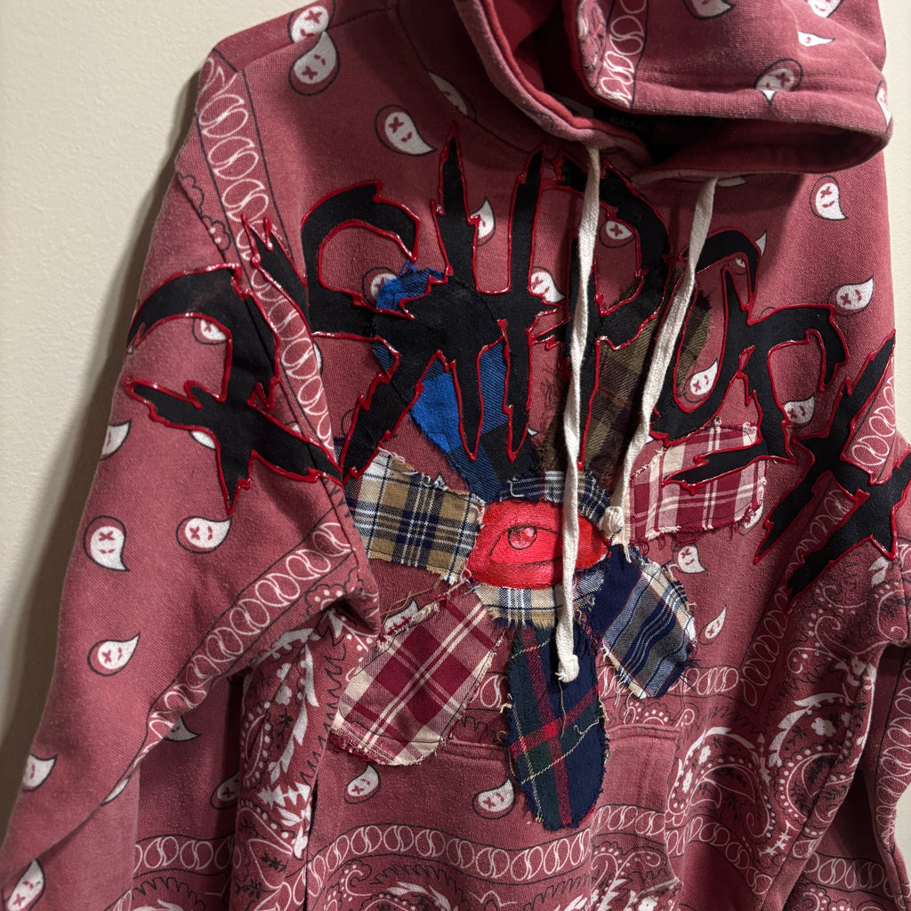 Bandana Floral Vision Hoodie