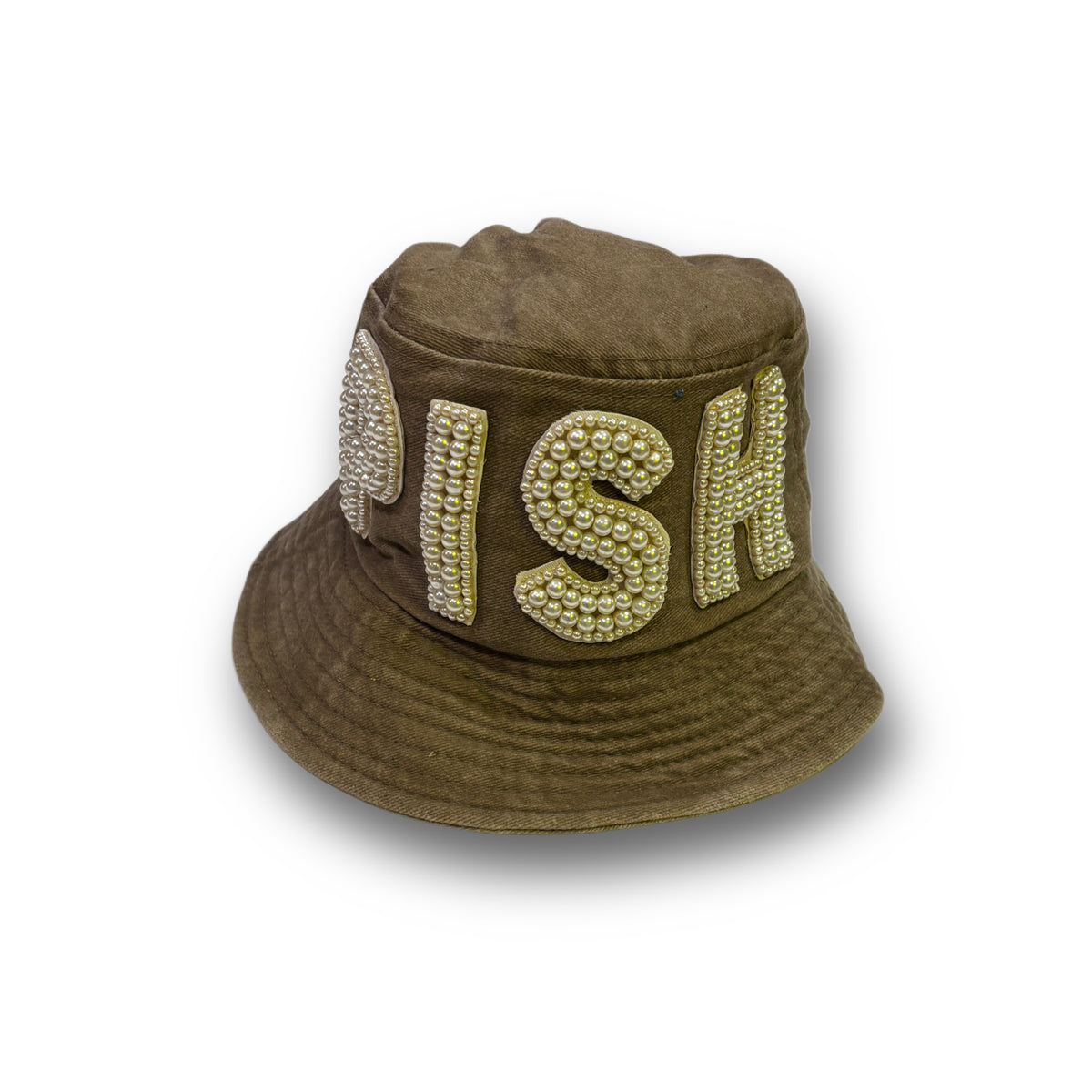 Pearled Tan Bucket