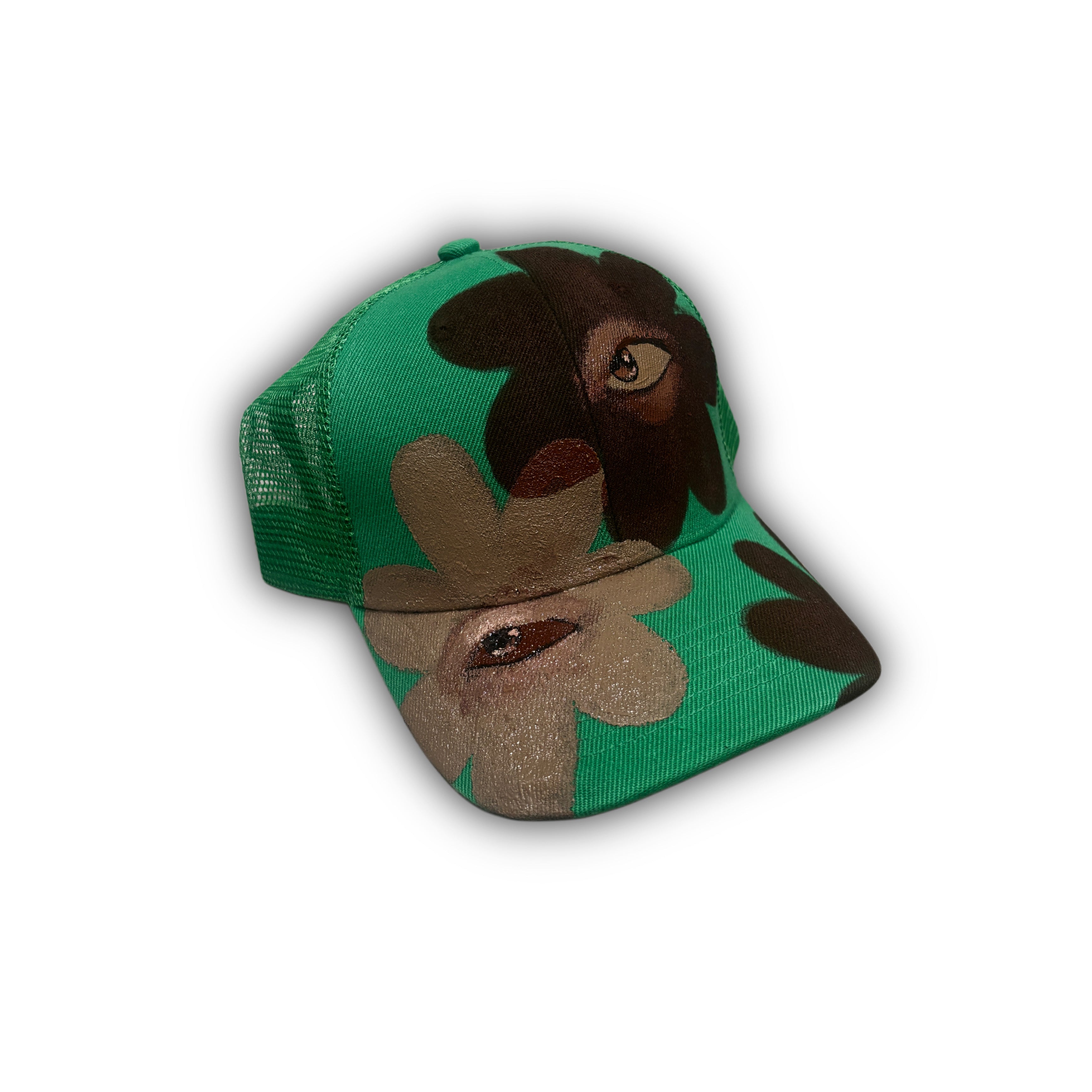 Blooming Green Trucker