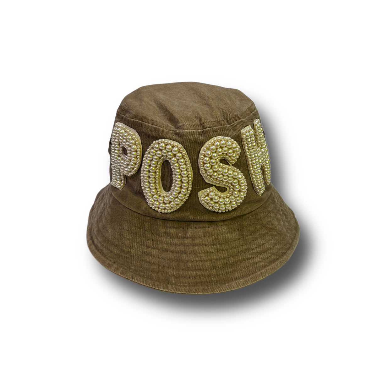 Pearled Tan Bucket