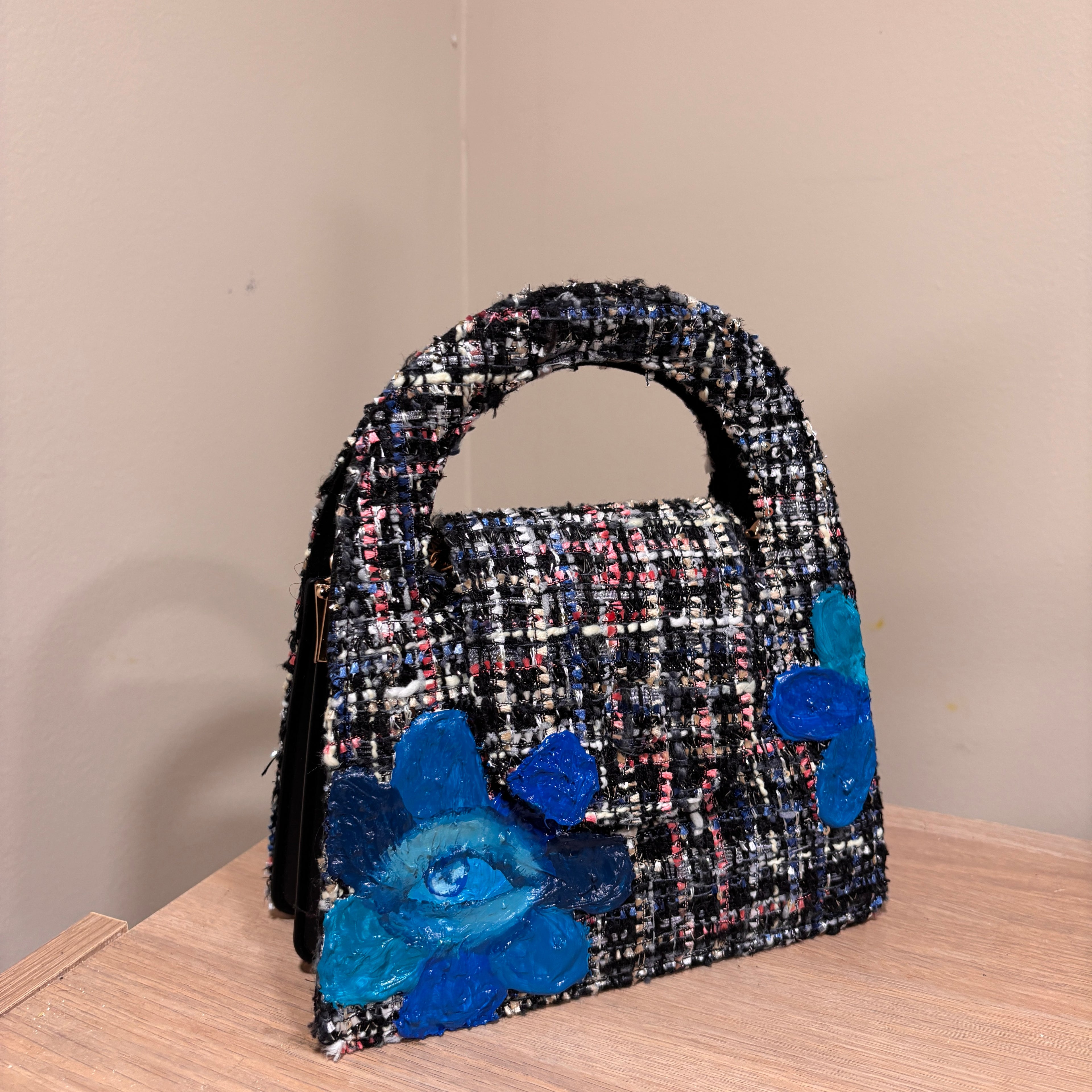 Tweed Bloom Blue