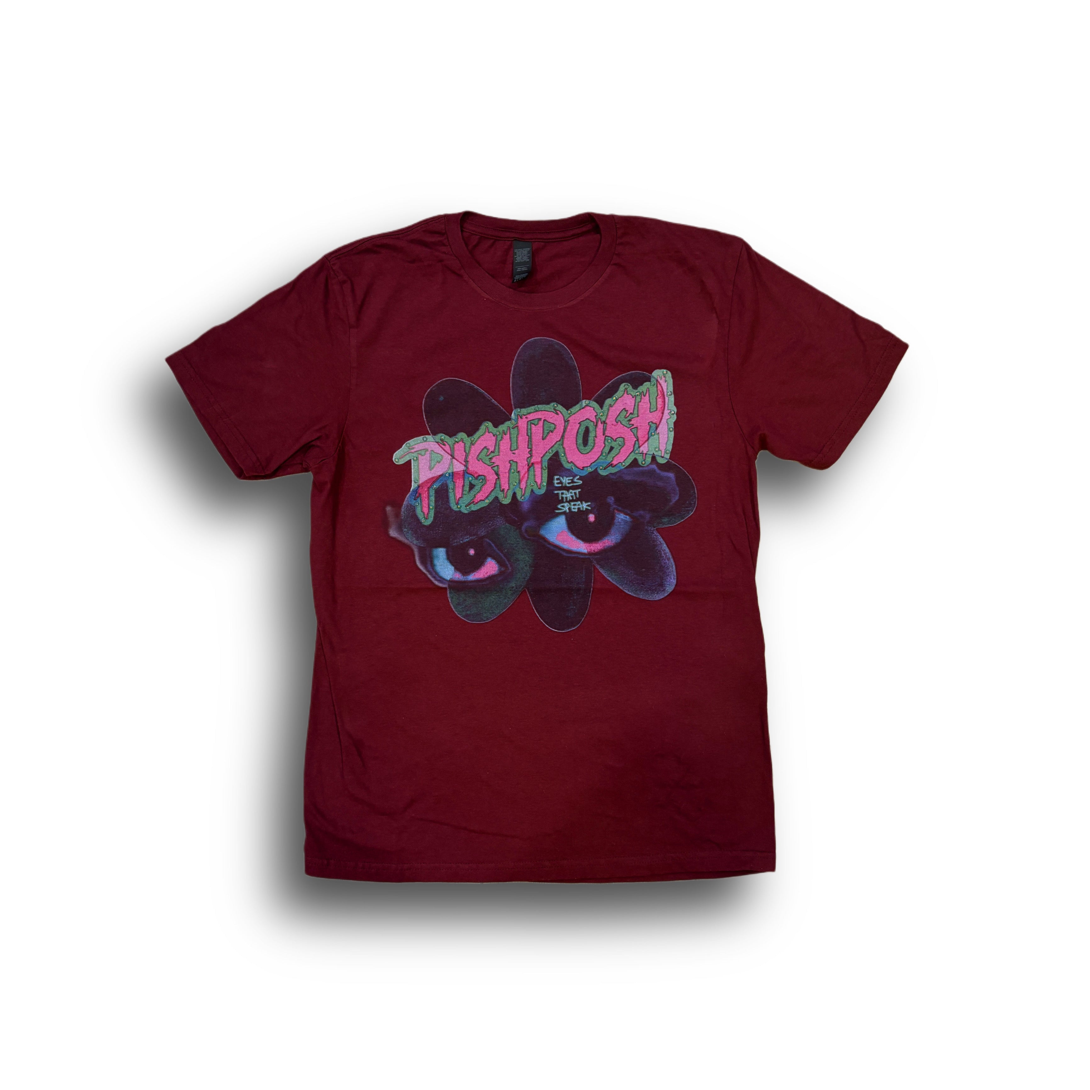 Eyes That Speak Burgundy Tee