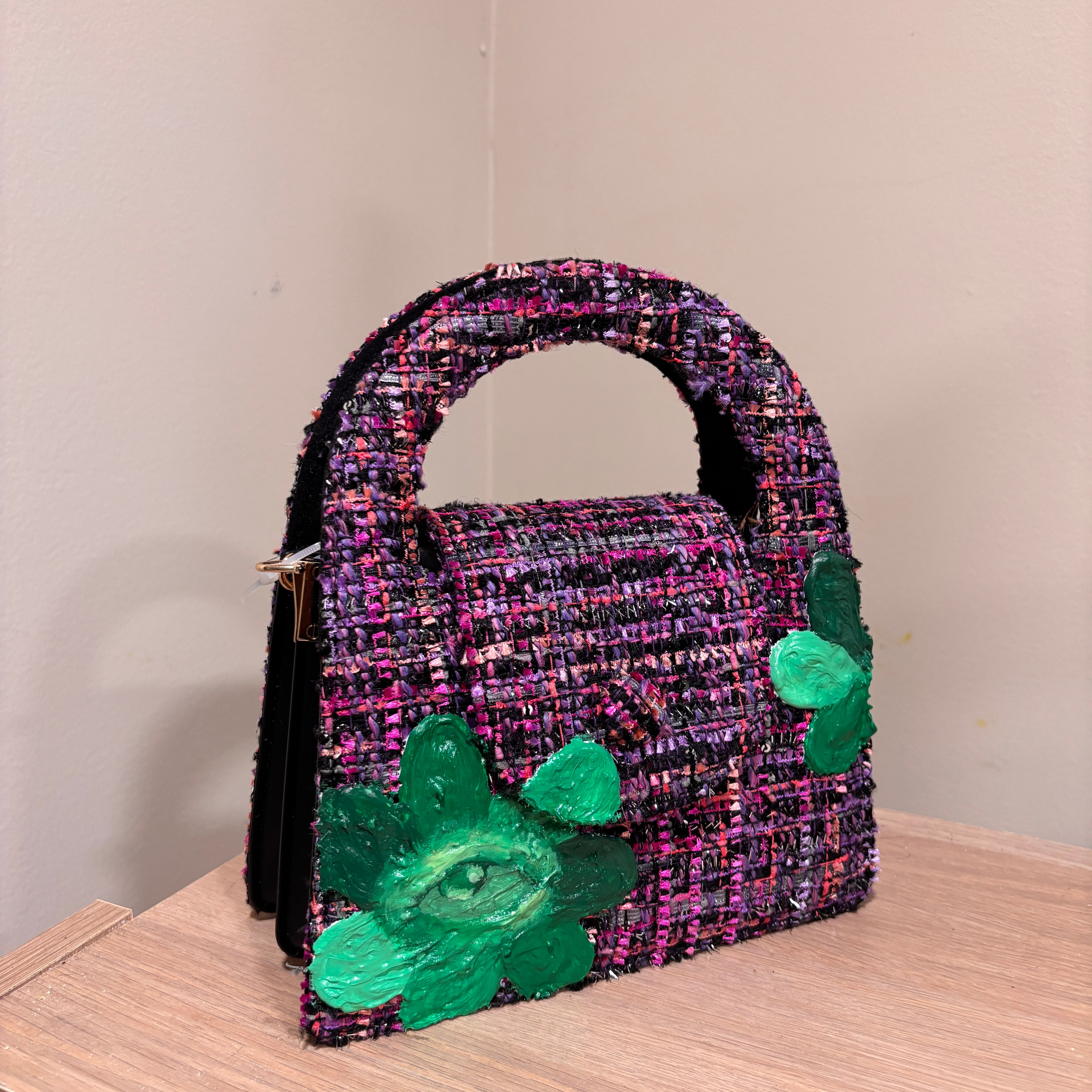 Tweed Bloom Green