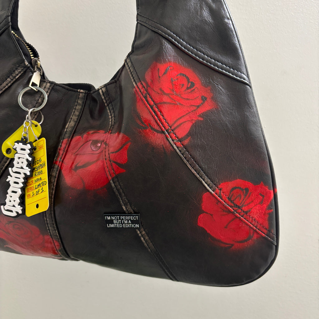 The Noir Rose Bag