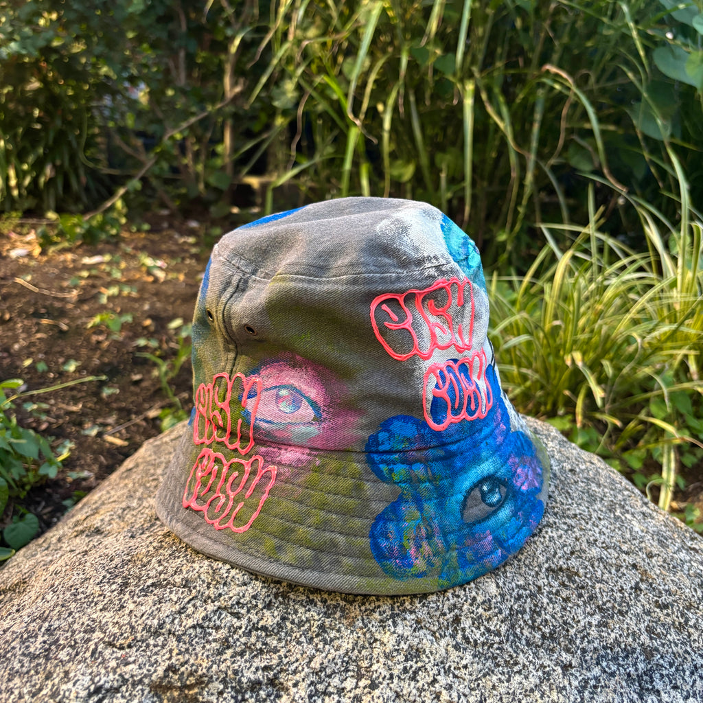 Floral Graffiti Dreams Bucket